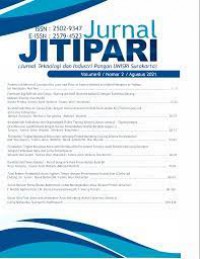 Jurnal Jitipari Volume 4 Edisi 2 Agustus 2017
