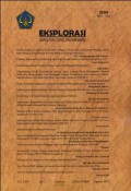 EKSPLORASI: Jurnal Ilmu Sosial dan Humaniora Volume XXIV Nomor 1 Agustus 2012