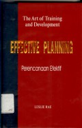 Effective Planning: Perencanaan Efektif