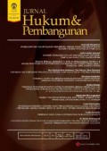 JURNAL HUKUM & PEMBANGUNAN VOLUME 46, NOMOR 4 2016