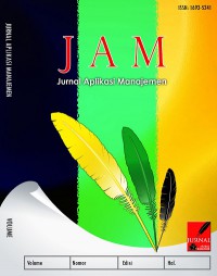 JAM: JURNAL APLIKASI MANAJEMEN VOLUME 15, NOMOR 4 2017